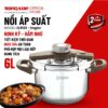 Nồi áp suất inox Engler EL9122 dùng trên mọi loại bếp 6L Inox 304 an toàn bền bỉ nồi nấu đa năng