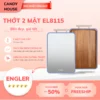 Thớt 2 mặt Engler EL8115 kháng khuẩn cao cấp, chống trượt, chống thấm, an toàn cho gia đình
